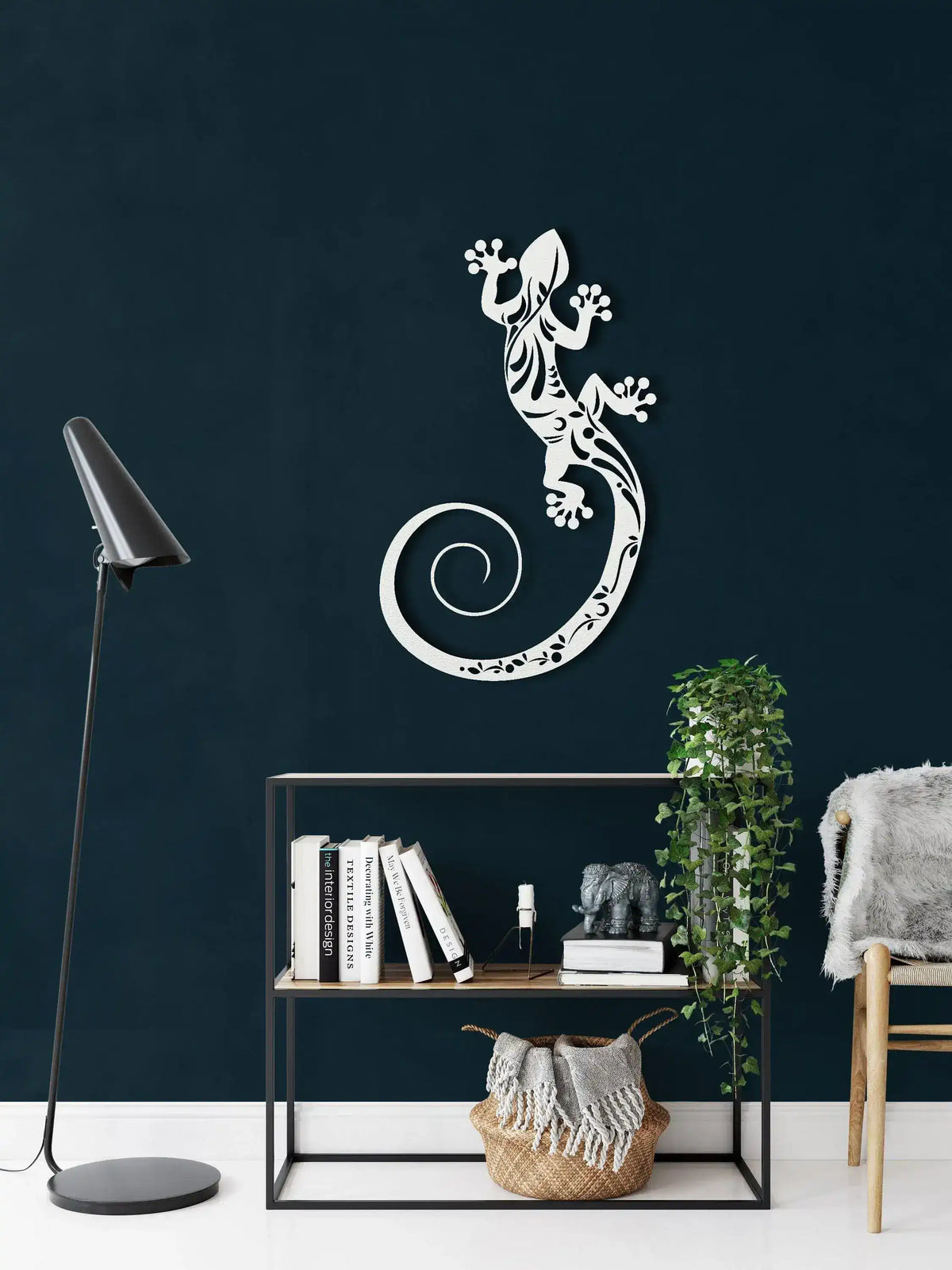Lizard Metal Wall Decor