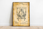 Locomotive Patent Print| Framed Art Print