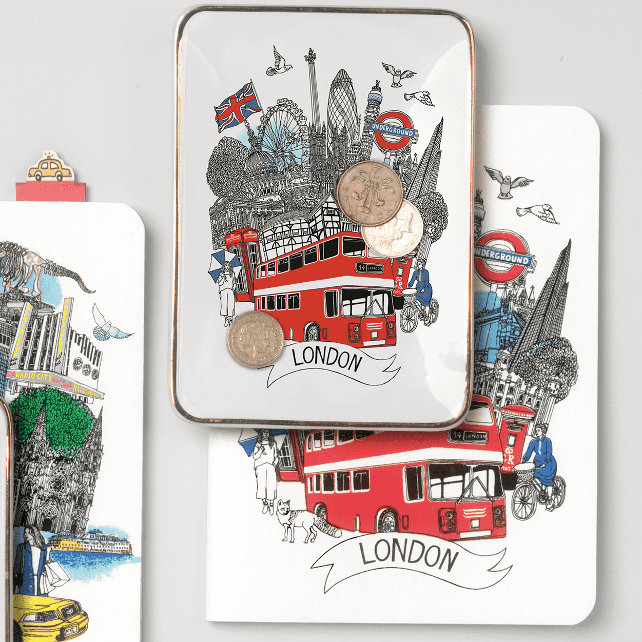 London Handmade Silkscreened Journal