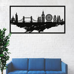 London Skyline Metal Wall Art