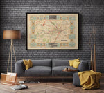 London Underground Map Print| Art History