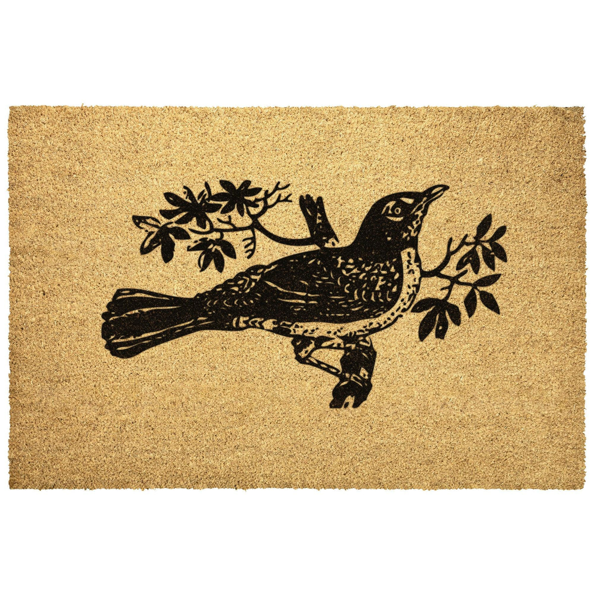 Lone Bird Door Mat 18x12