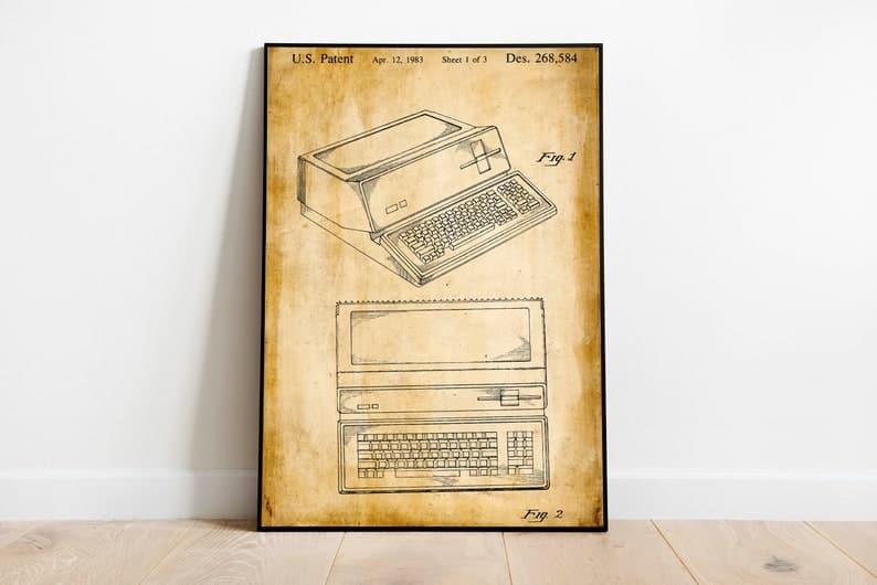 Macintosh Patent Print| Framed Art Print