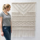 Macrame Dip-dye Wall Tapestry "TAYA" - MAIA HOMES