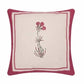 Magenta Cotton Cushion Covers - Pack of 2 - Pink - MAIA HOMES