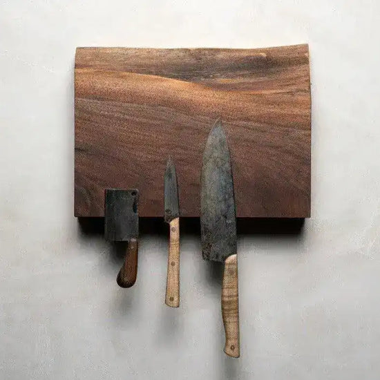 Live Edge Knife Holder MAIA HOMES