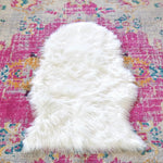 Maia Animal Shape Faux Fur Rug