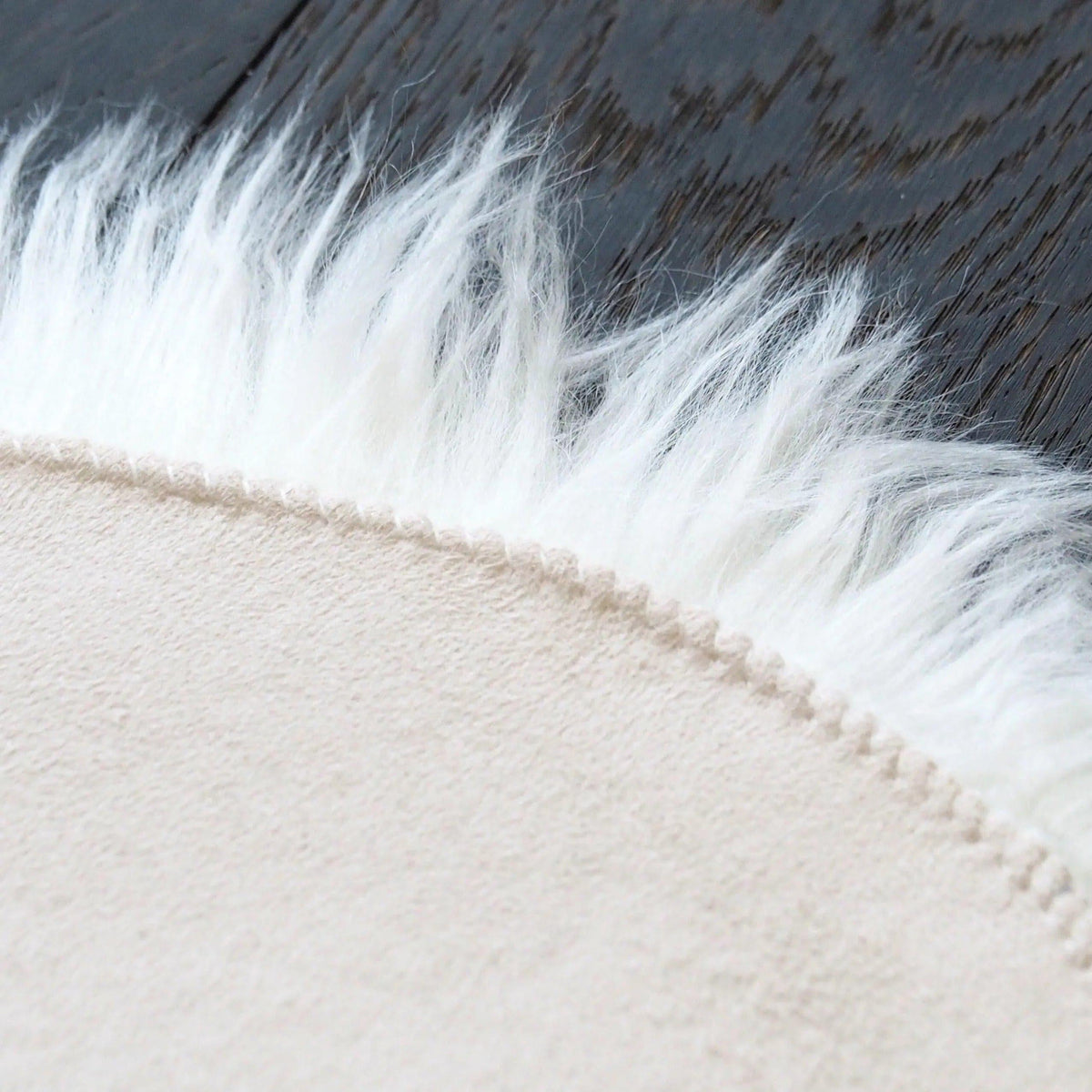 Maia Animal Shape Faux Fur Rug