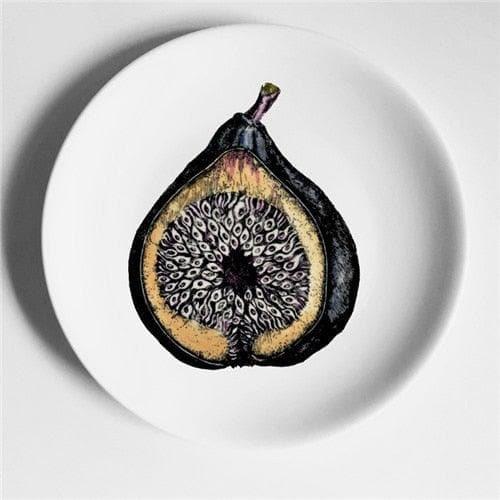 Maia Fruit Printed Ceramic Plate 1