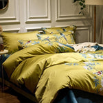 Maia Gold Chinoise Duvet Cover Set