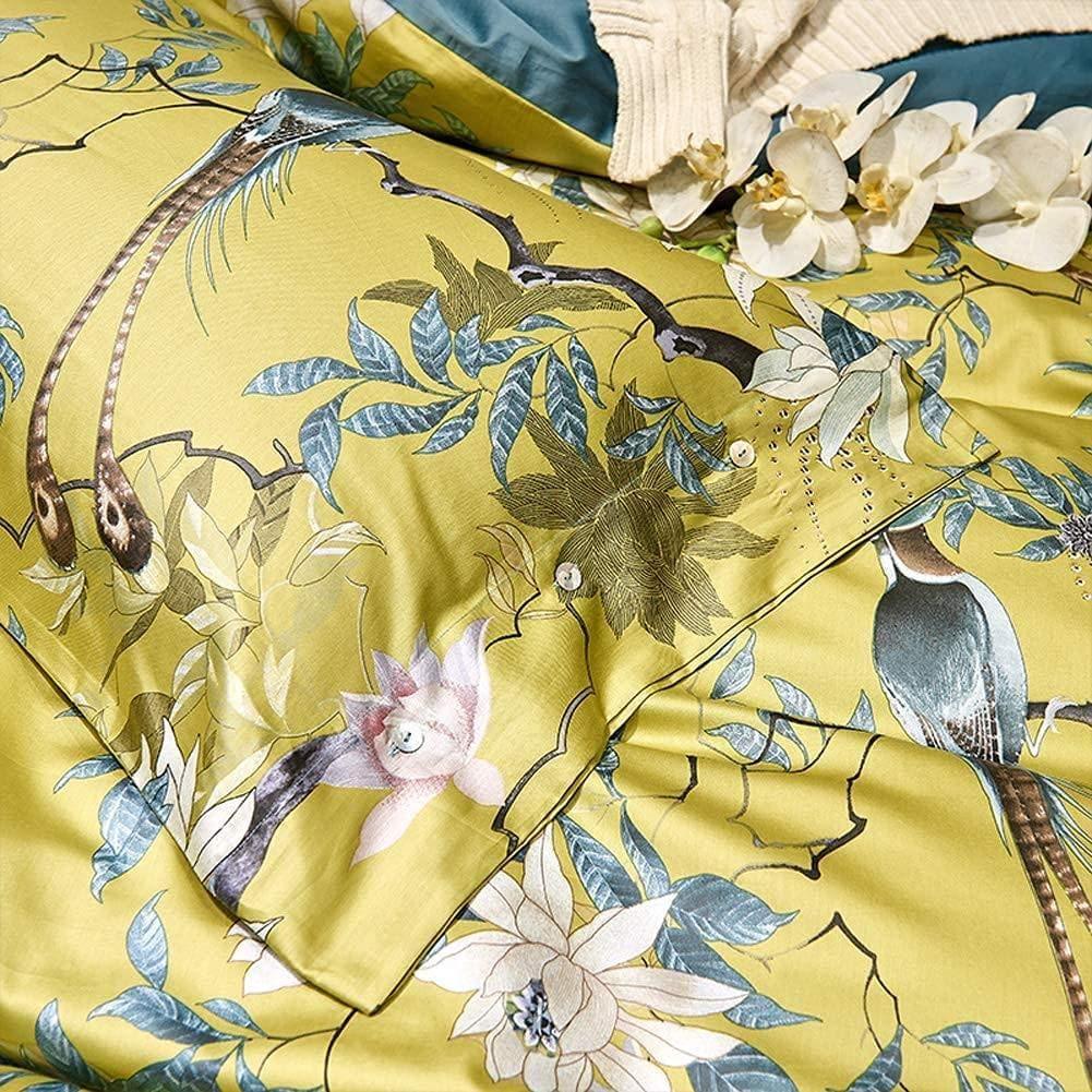 Maia Gold Chinoise Duvet Cover Set