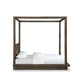 Maia Solid Wood Low Profile Canopy Bed - MAIA HOMES