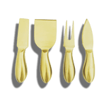 Maia Stainless Steel Mini Cheese Knife Set of 4