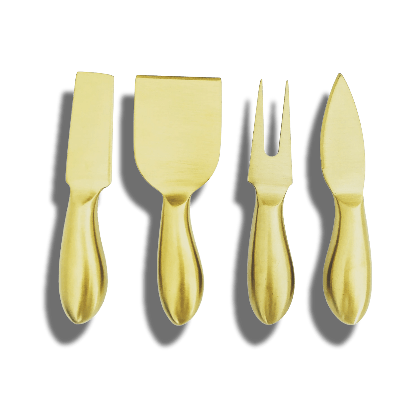 Maia Stainless Steel Mini Cheese Knife Set of 4 - MAIA HOMES
