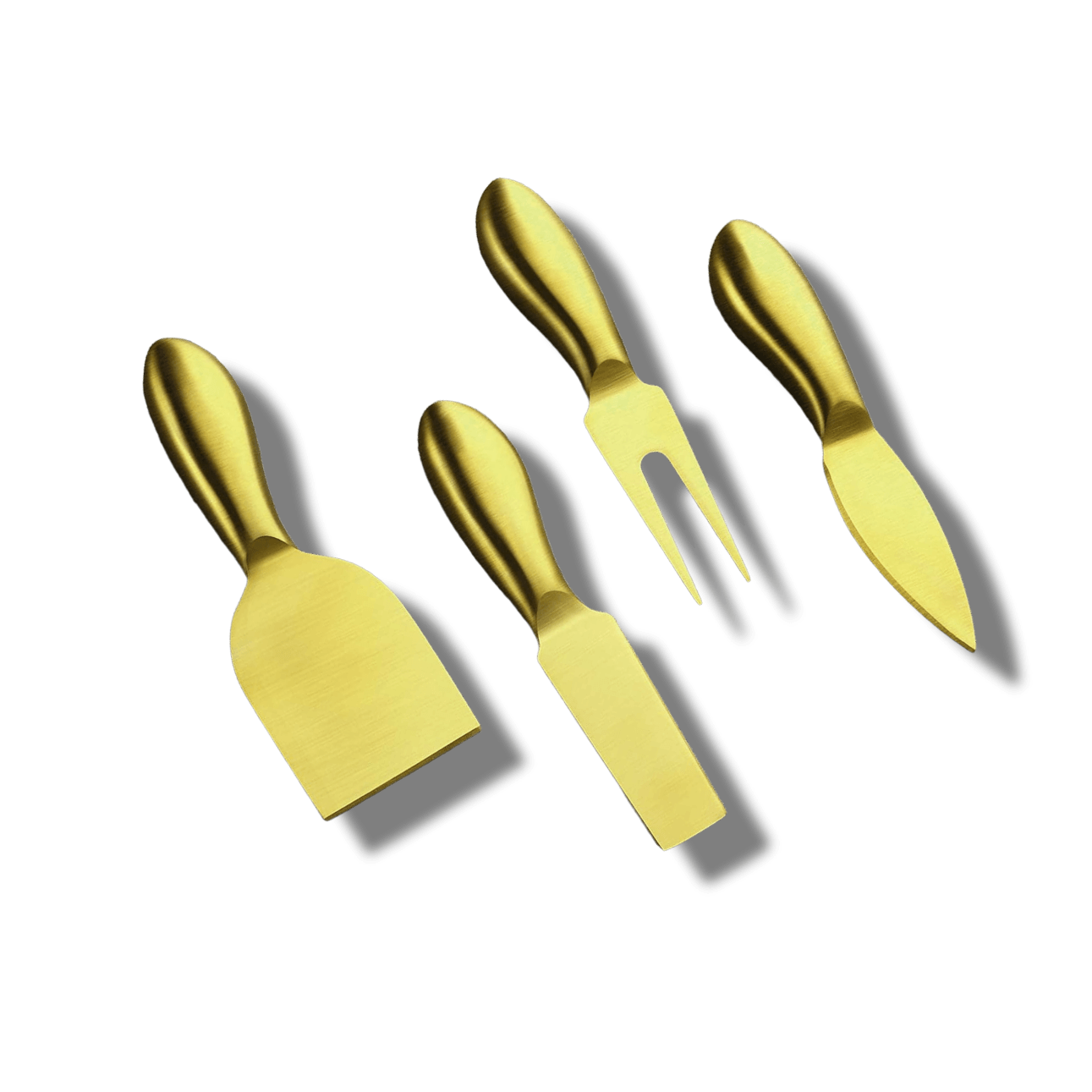 Maia Stainless Steel Mini Cheese Knife Set of 4 - MAIA HOMES