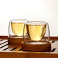 Maiko Set of 6 Coffee Cups with Bamboo Base - MAIA HOMES