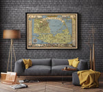 Map of Nantucket| Cape Cod Map Print