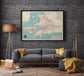 Map of Wales 1930| Poster Print - MAIA HOMES