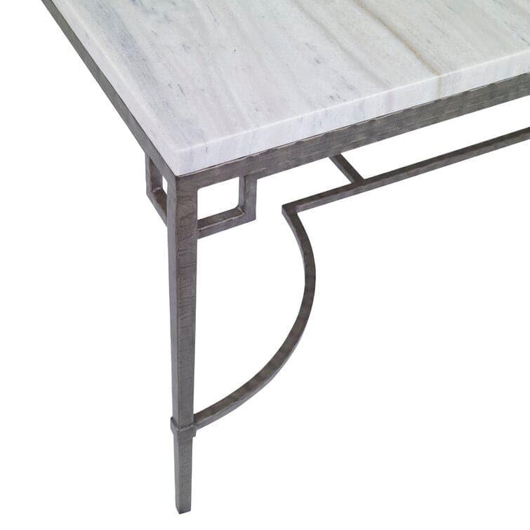 Marble Square Coffee Table with 4 legs