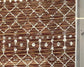 Marrakesh White and Brown Double Sided Carpet - MAIA HOMES