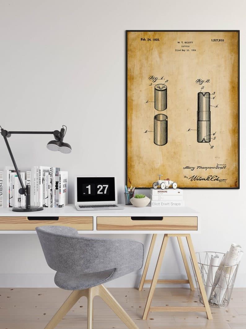 Medical Patent Print| Framed Art Print