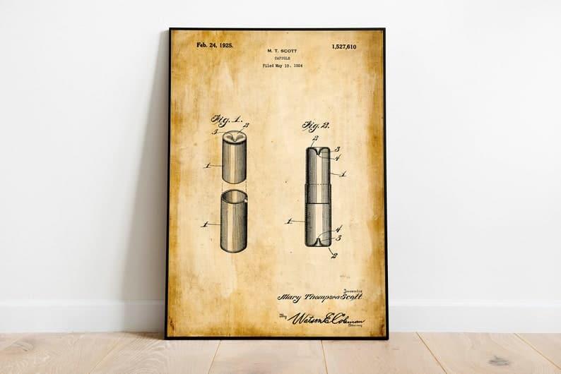 Medical Patent Print| Framed Art Print