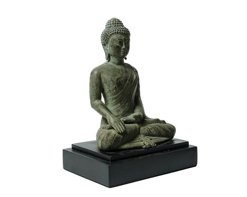 Meditating Buddha Bronze Statue