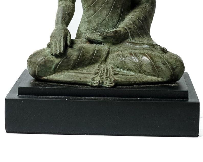 Meditating Buddha Bronze Statue