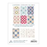 Mediterranean Tile Patterns: Azulejos DIY Greeting Card Folio