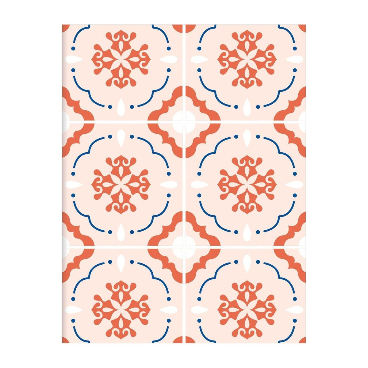 Mediterranean Tile Patterns: Azulejos DIY Greeting Card Folio