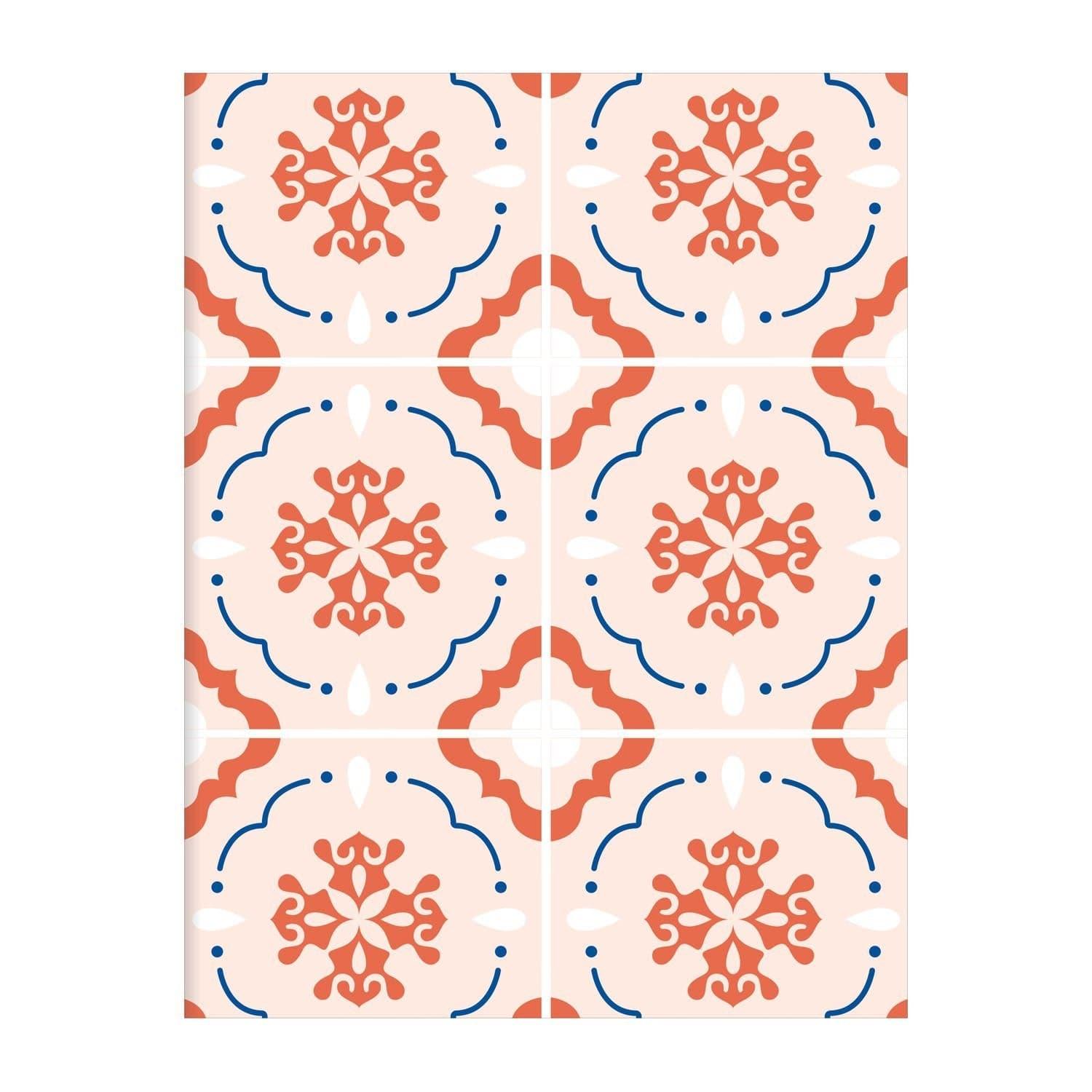 Mediterranean Tile Patterns: Azulejos DIY Greeting Card Folio