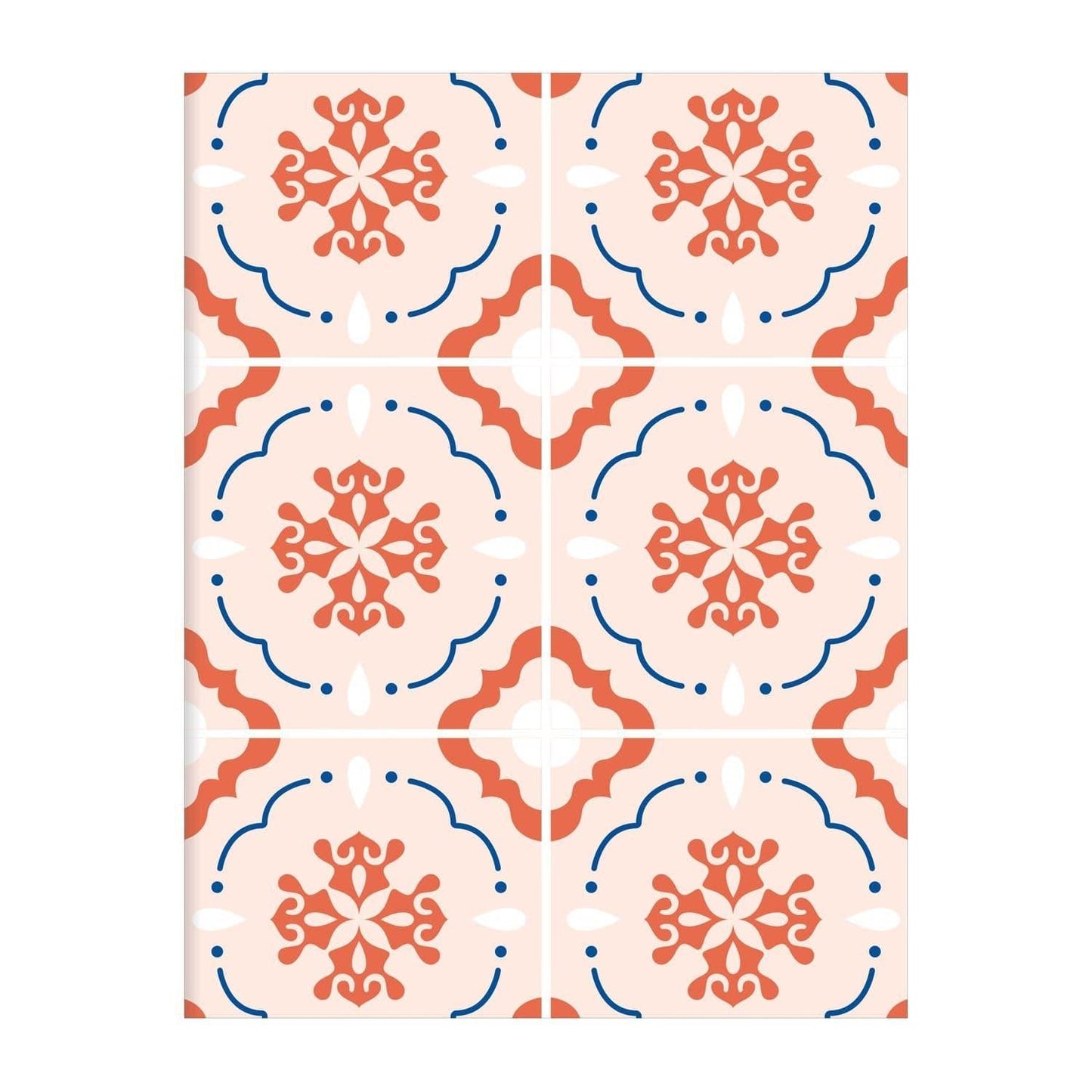 Mediterranean Tile Patterns: Azulejos DIY Greeting Card Folio