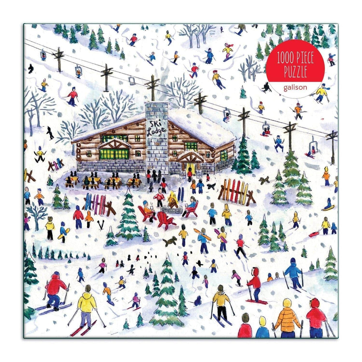 Michael Storrings Apres Ski 1000 Piece Jigsaw Puzzle