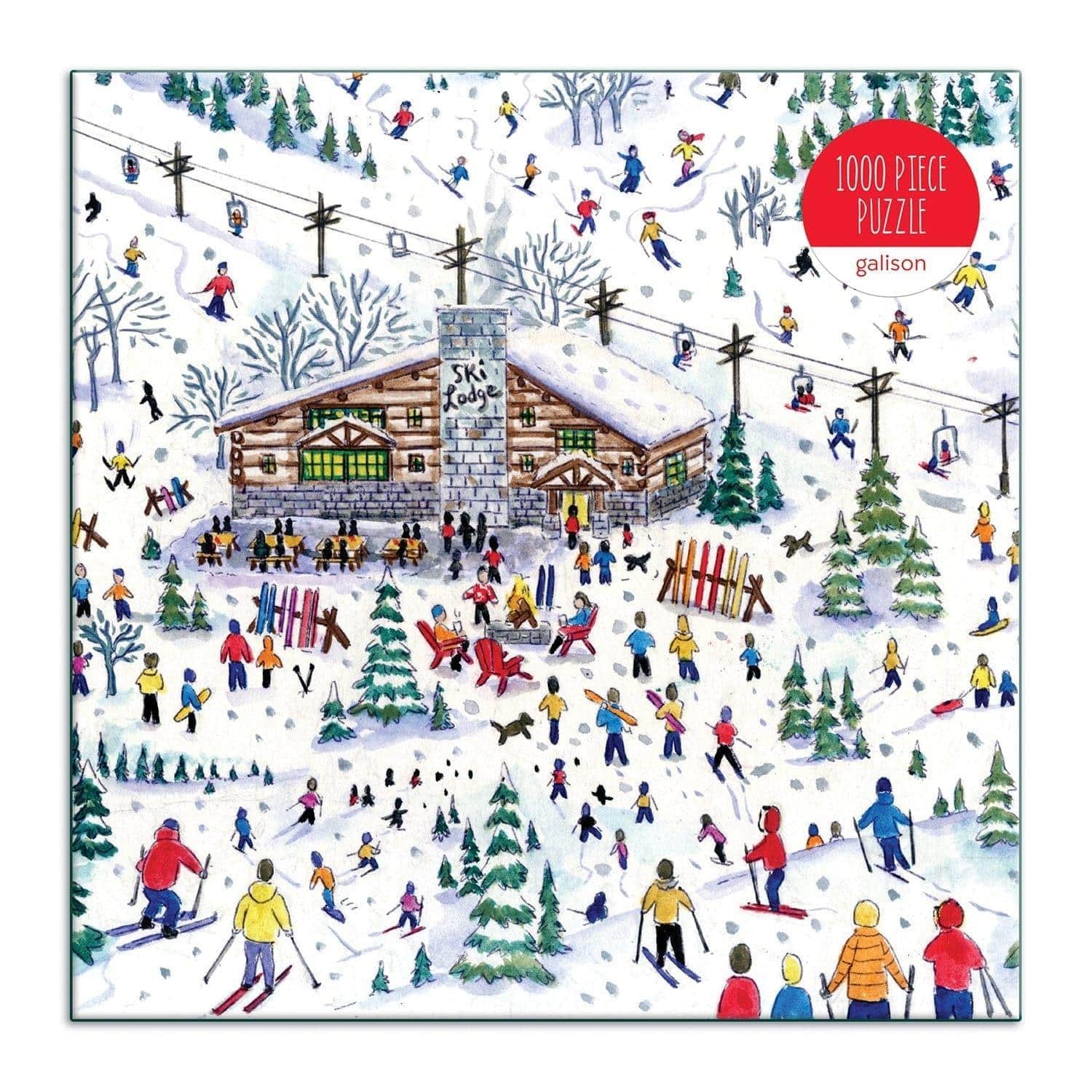 Michael Storrings Apres Ski 1000 Piece Jigsaw Puzzle