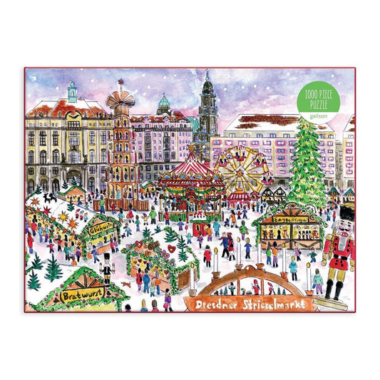 Michael Storrings Christmas Market 1000 Piece Puzzle