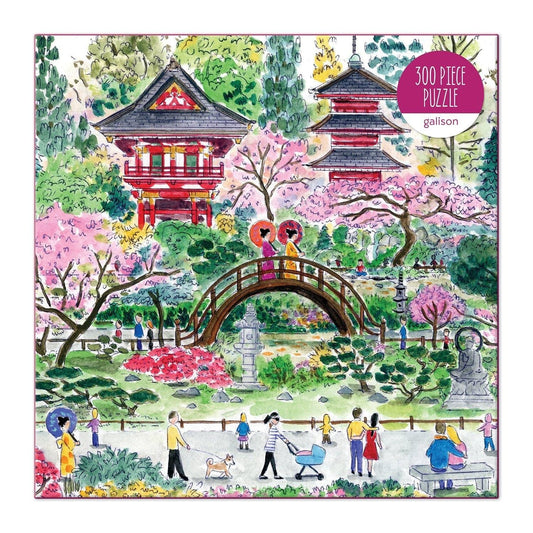 Michael Storrings Japanese Tea Garden 300 Piece Jigsaw Puzzle - MAIA HOMES