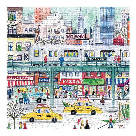 Michael Storrings New York City Subway 500 Piece Jigsaw Puzzle - MAIA HOMES