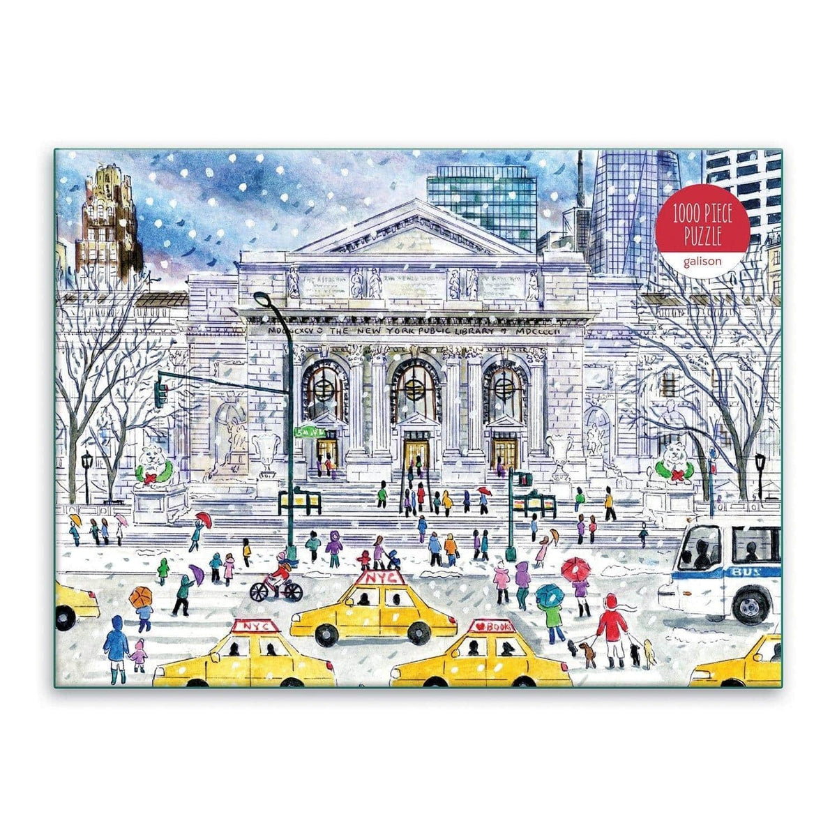 Michael Storrings New York Public Library 1000 Piece Jigsaw Puzzle