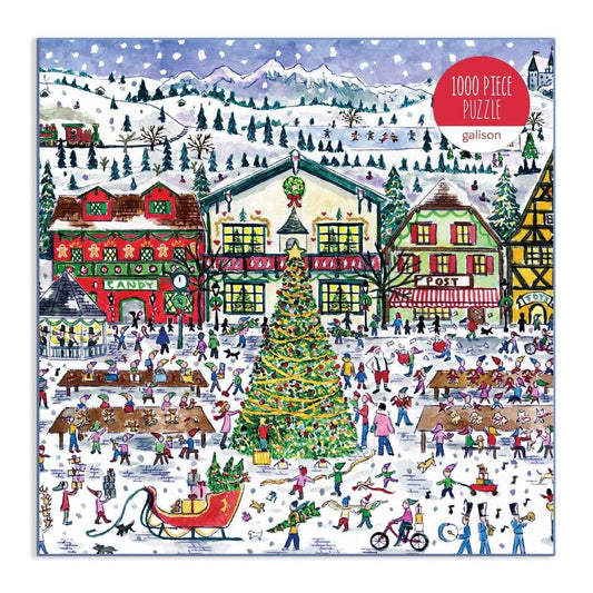 Michael Storrings Santa's Village 1000 Piece Puzzle - MAIA HOMES