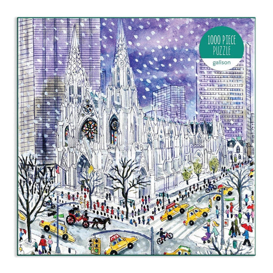 Michael Storrings St. Patricks Cathedral 1000 Piece Jigsaw Puzzle - MAIA HOMES