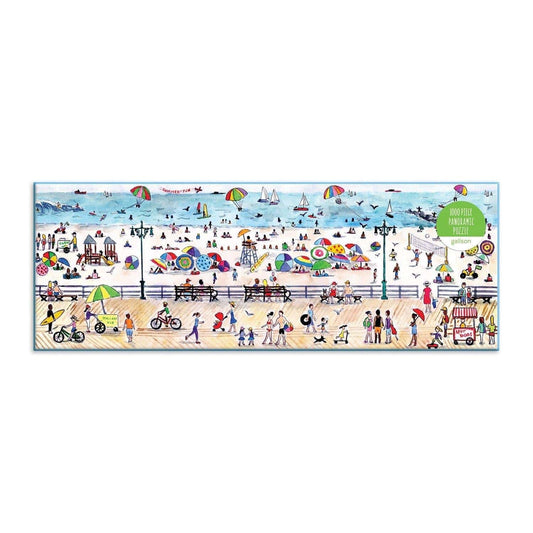 Michael Storrings Summer Fun 1000 Piece Panoramic Jigsaw Puzzle