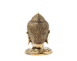 Mini Bronze Buddha Head Statue