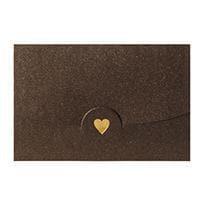 Mini Greeting Card with Envelope - 10 cards Coffee