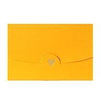 Mini Greeting Card with Envelope - 10 cards Yellow