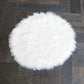 Mini-sized Faux Fur Round Rug - Pack of 2 - MAIA HOMES
