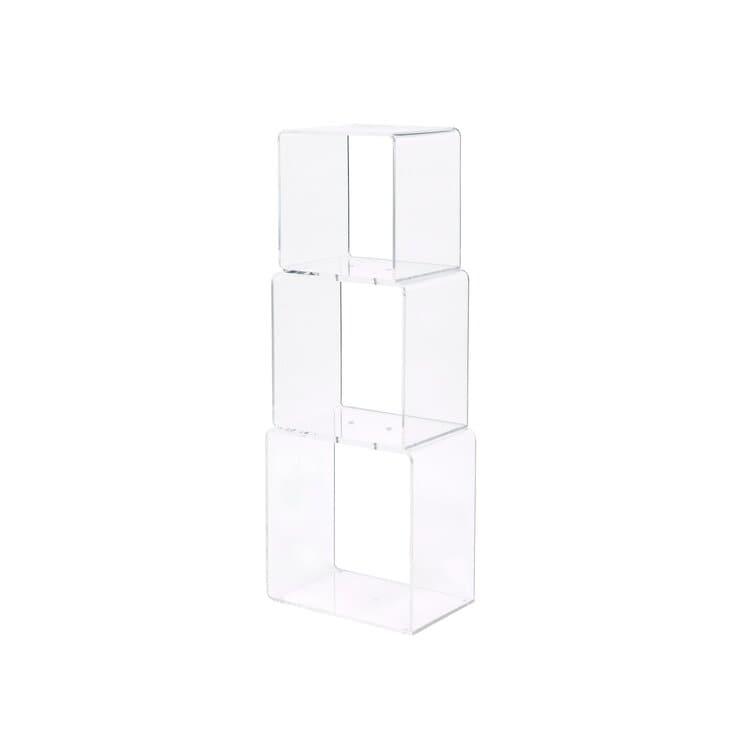 Minimalist Acrylic Cube Bookcase - MAIA HOMES