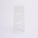 Minimalist Acrylic Cube Bookcase