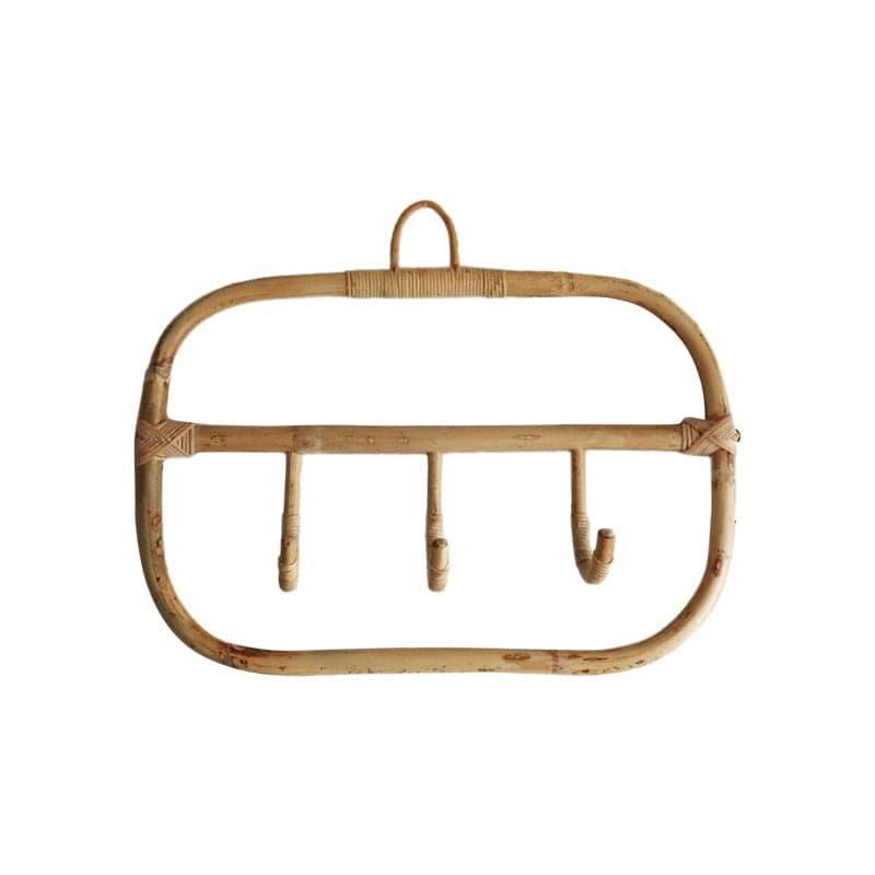 Minimalist Rattan Wall Hanging Hook Default Title