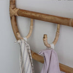 Minimalist Rattan Wall Hanging Hook