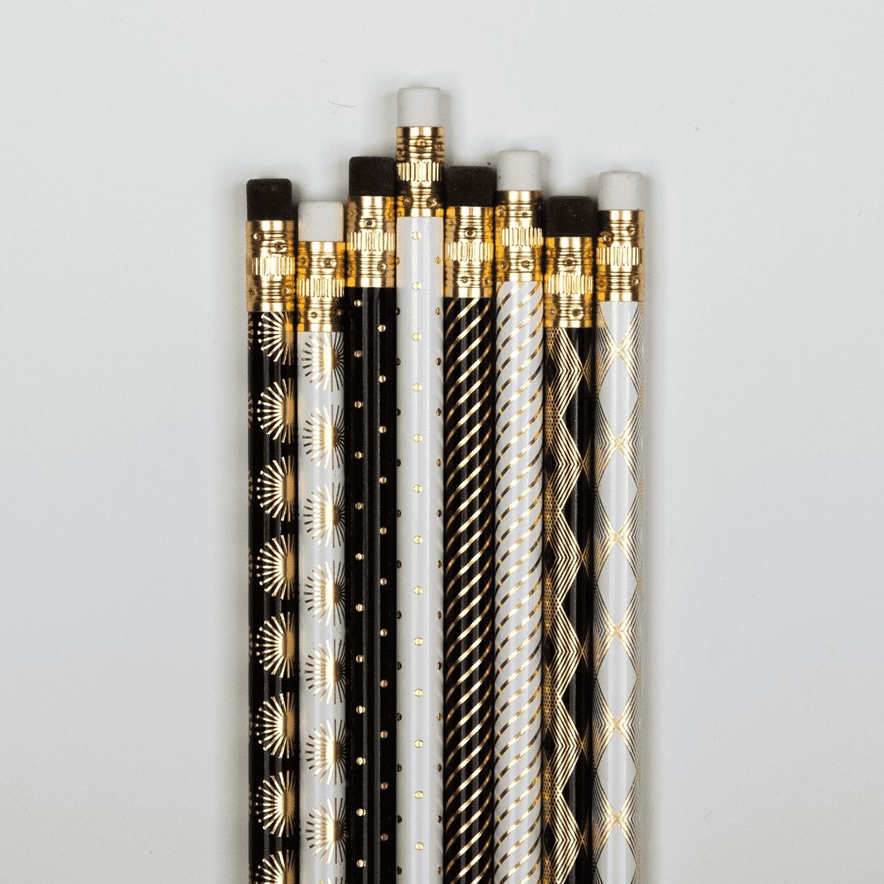 Modern Gold Pencil Set